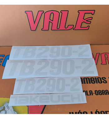 KIT PEGATINAS TAKEUCHI TB290-2